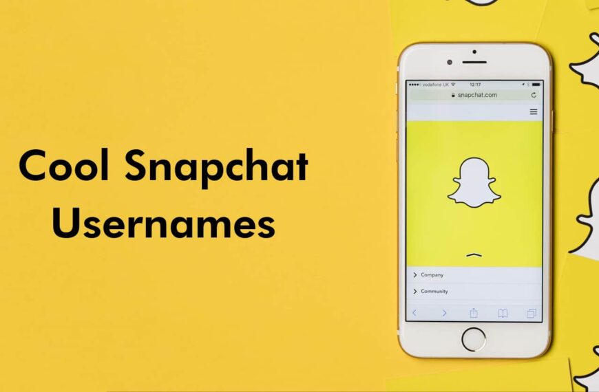 720+ Funny, Unique and Cool Snapchat Usernames in 2023