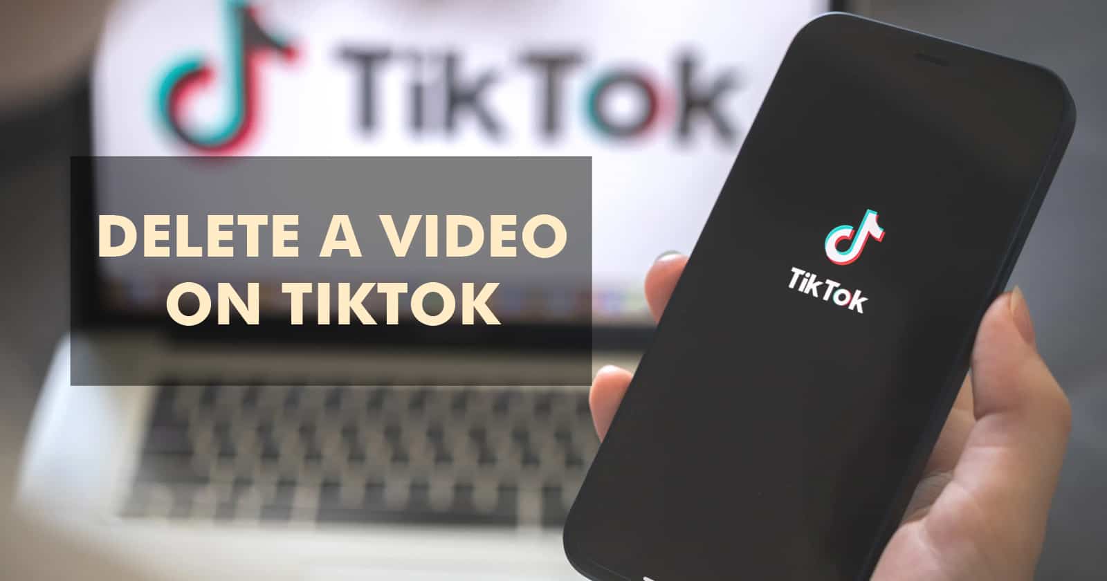 how to delete a video on tiktok
