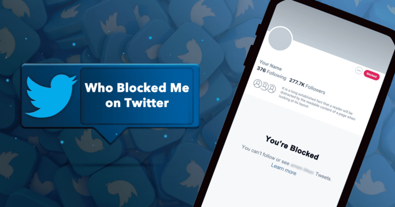 Who Blocked Me on Twitter – The Blocklist Breakdown