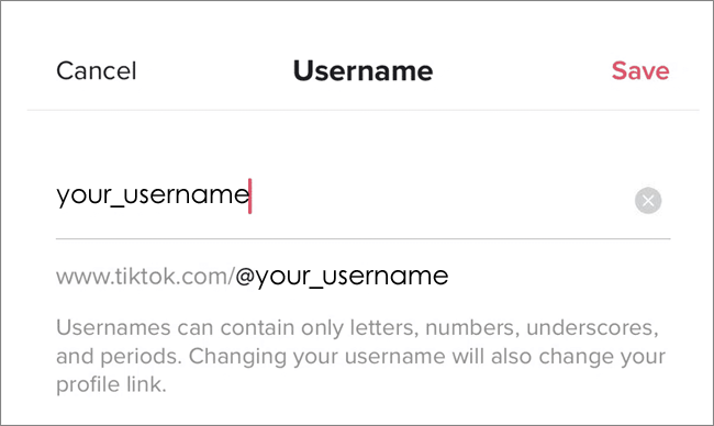 Change Username Step 6